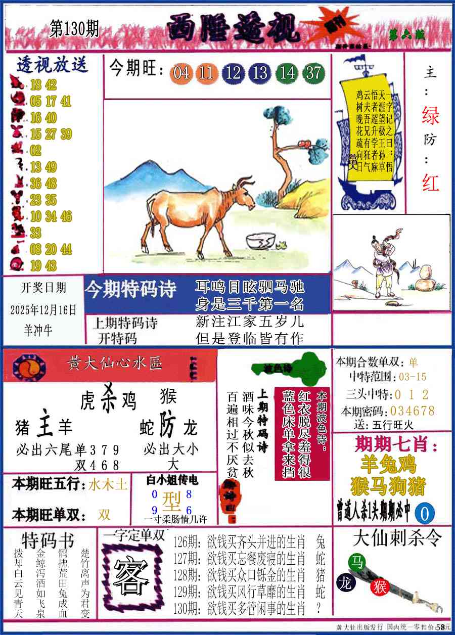 130期西陲透视(正版)[图]