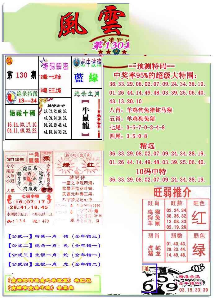 130期风云榜[图]
